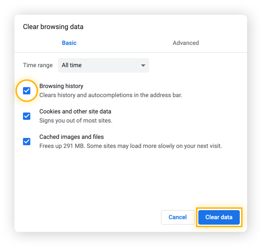 How to Clear Search History & Delete Browser History AVG
